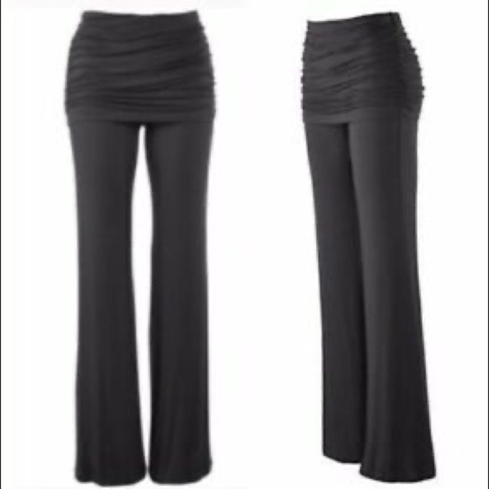 Cabi bell leggings with skirt top